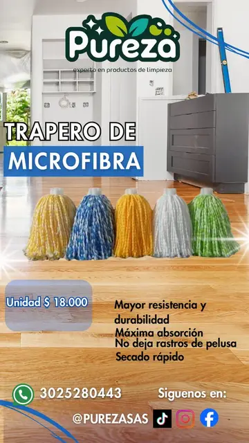 Trapero de microfibra Pureza
