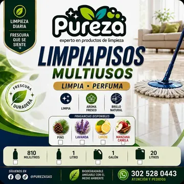 Limpiapisos multiusos Pureza